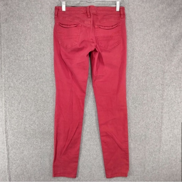 American Eagle Outfitters Red Jeggings - Picture 2 of 3